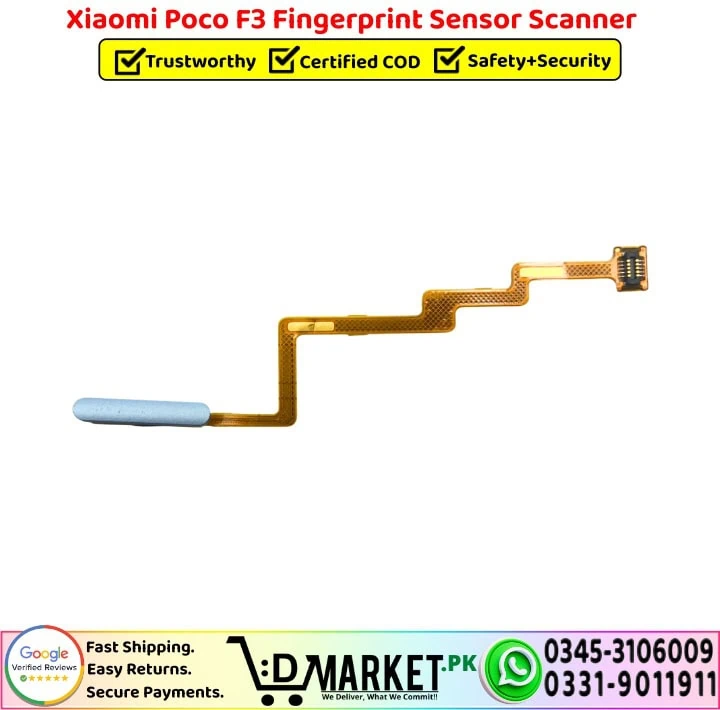 Xiaomi Poco F3 Fingerprint Sensor Scanner - DMarket.Pk