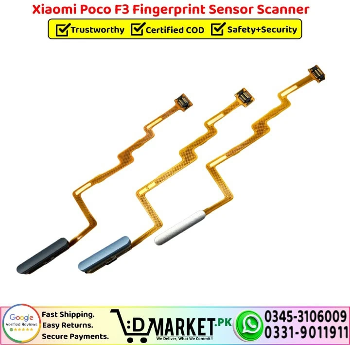Xiaomi Poco F3 Fingerprint Sensor Scanner - DMarket.Pk