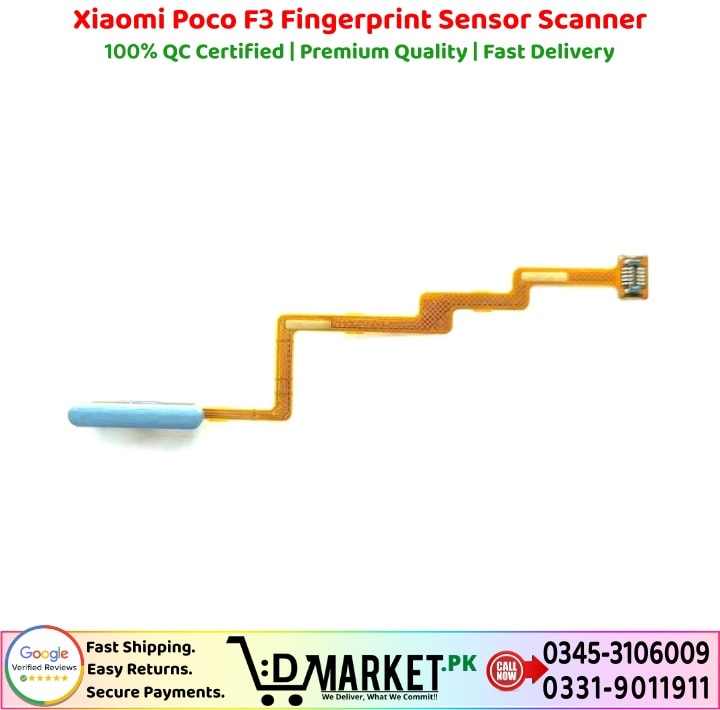 Xiaomi Poco F3 Fingerprint Sensor Scanner Price In Pakistan