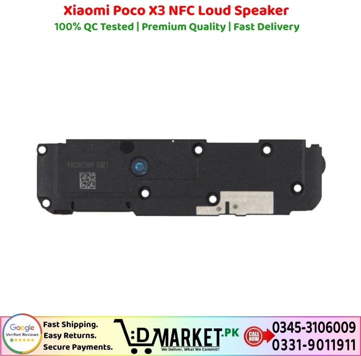 Xiaomi Poco X3 NFC Loud Speaker Price In Pakistan