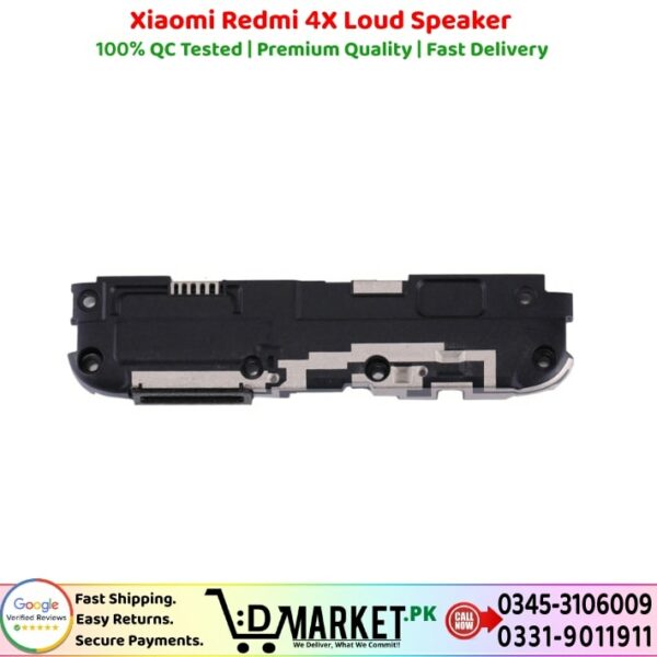 Xiaomi Redmi 4X Loud Speaker Price In Pakistan