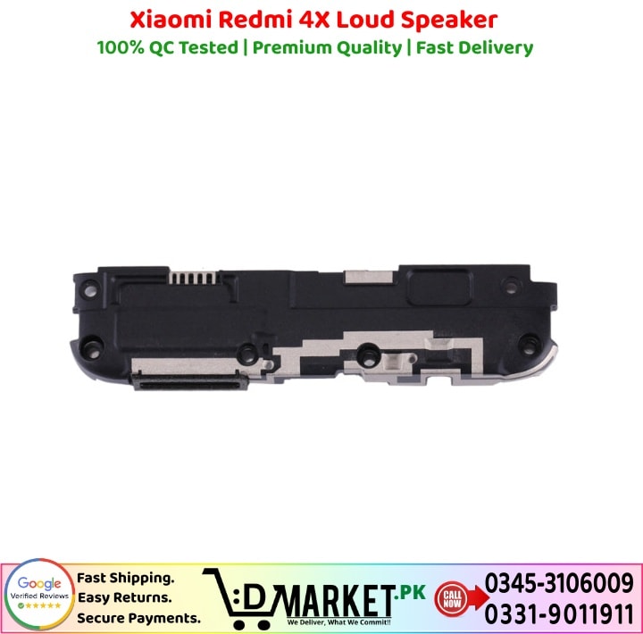 Xiaomi Redmi 4X Loud Speaker Price In Pakistan