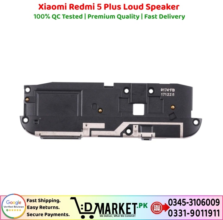 Xiaomi Redmi 5 Plus Loud Speaker Price In Pakistan