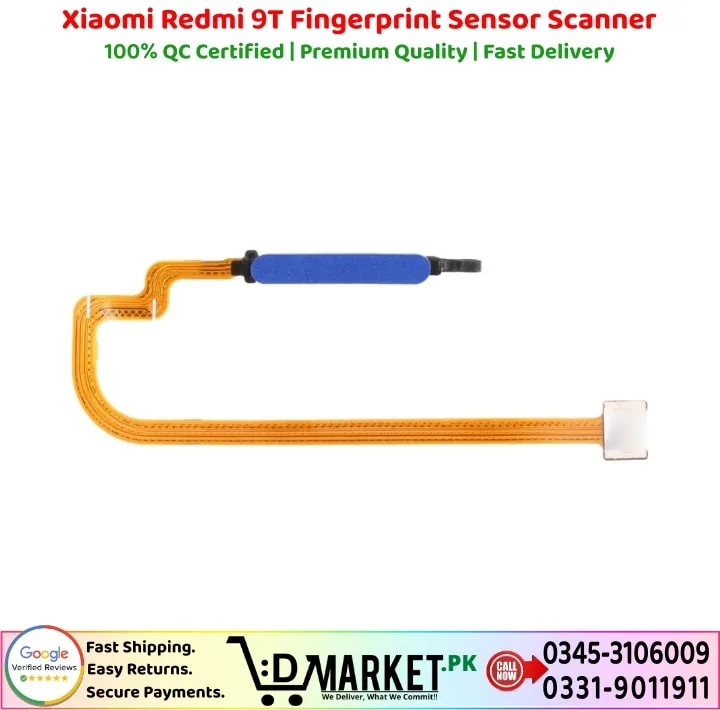 Xiaomi Redmi 9T Fingerprint Sensor Scanner Price In Pakistan