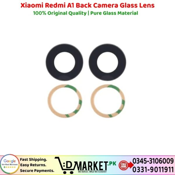 Xiaomi Redmi A1 Back Camera Glass Lens Price In Pakistan