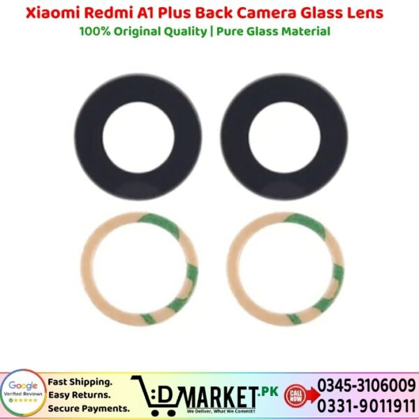 Xiaomi Redmi A1 Plus Back Camera Glass Lens Price In Pakistan