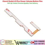 Xiaomi Redmi A1 Plus Power Volume Button Flex Price In Pakistan