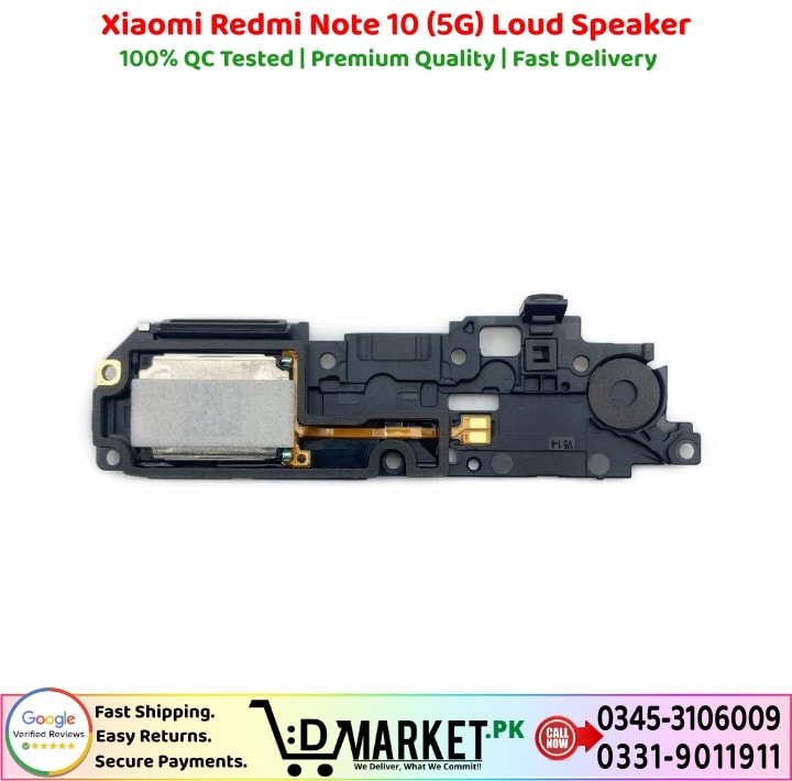 Xiaomi Redmi Note 10 5G Loud Speaker Price In Pakistan