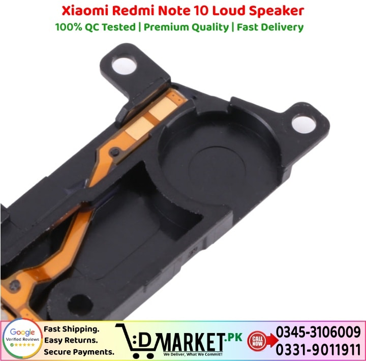 Xiaomi Redmi Note 10 Loud Speaker Price In Pakistan