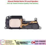 Xiaomi Redmi Note 10 Loud Speaker Price In Pakistan