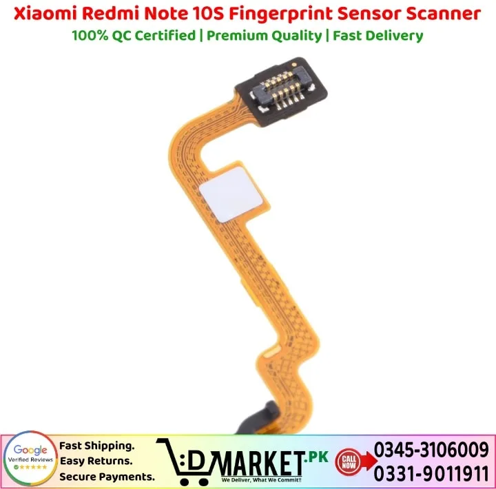 Xiaomi Redmi Note 10S Fingerprint Sensor Scanner Price In Pakistan