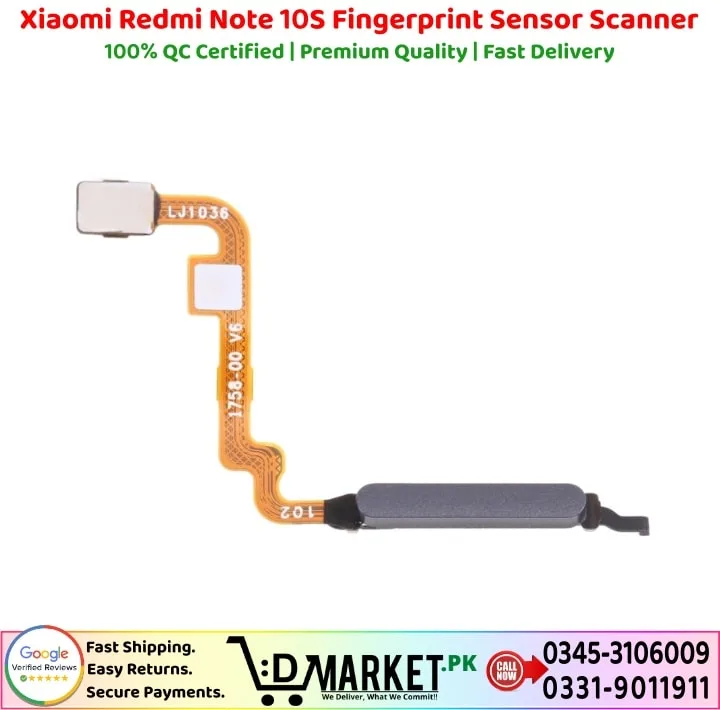 Xiaomi Redmi Note 10S Fingerprint Sensor Scanner - Image 2