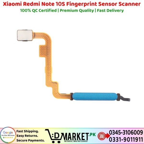 Xiaomi Redmi Note 10S Fingerprint Sensor Scanner Price In Pakistan