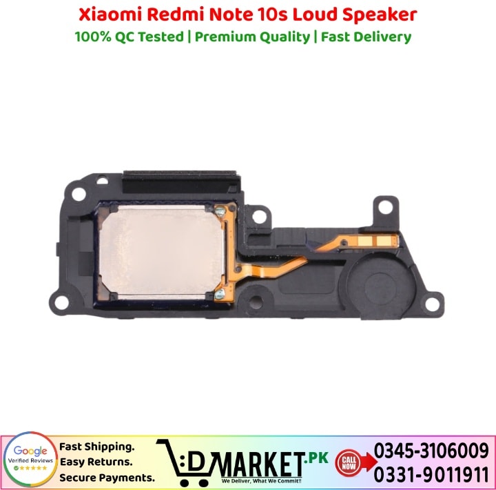 Xiaomi Redmi Note 10s Loud Speaker Price In Pakistan