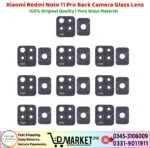Xiaomi Redmi Note 11 Pro Back Camera Glass Lens Price In Pakistan