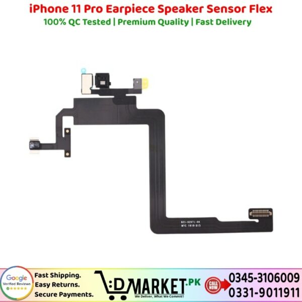 iPhone 11 Pro Earpiece Speaker Sensor Flex Price In Pakistan