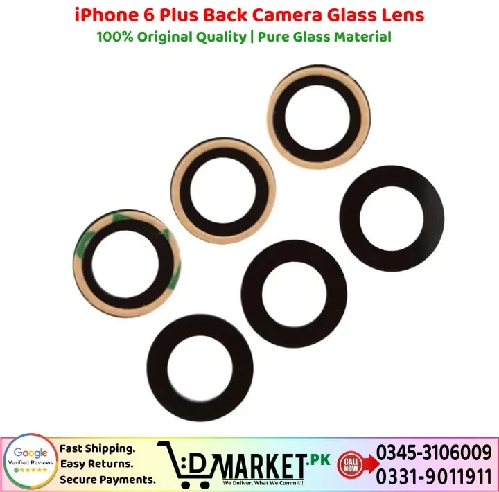 iPhone 6 Plus Back Camera Glass Lens - Image 3