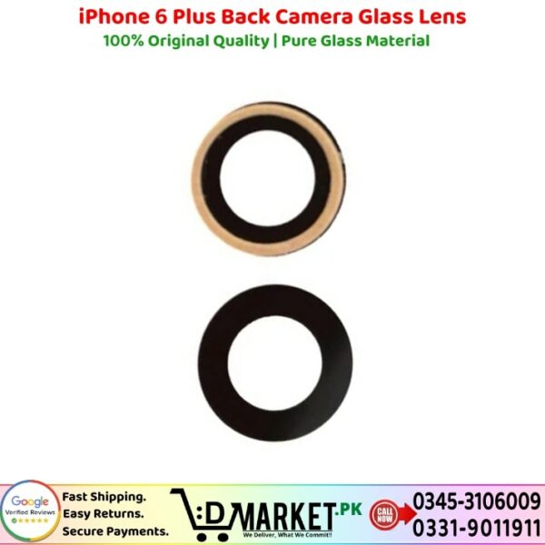 iPhone 6 Plus Back Camera Glass Lens Price In Pakistan