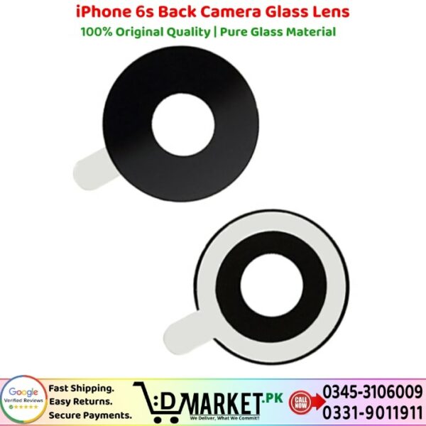 iPhone 6s Back Camera Glass Lens Price In Pakistan