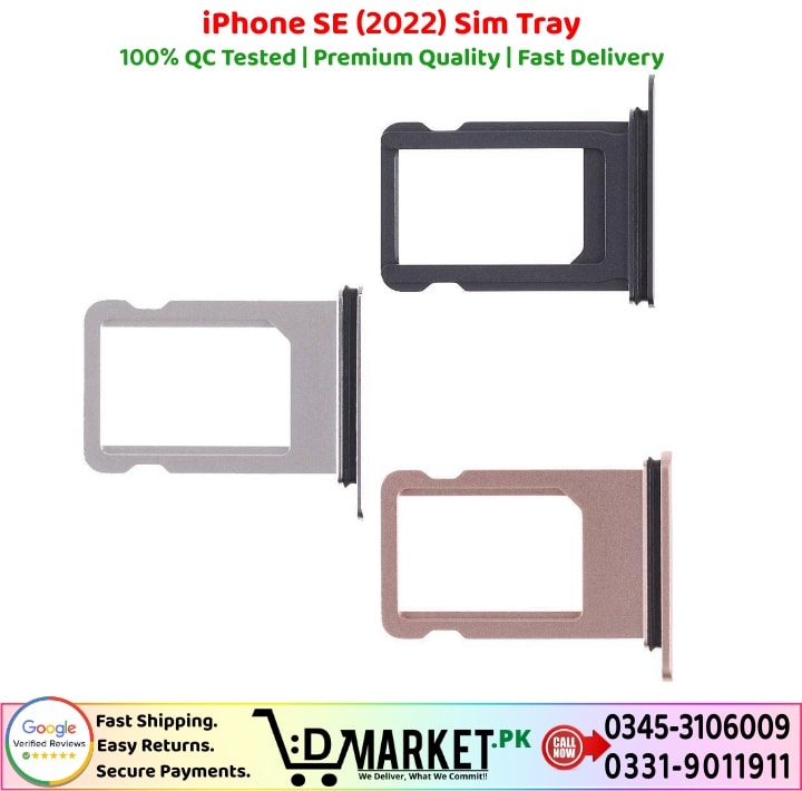 iPhone SE 2022 Sim Tray Price In Pakistan