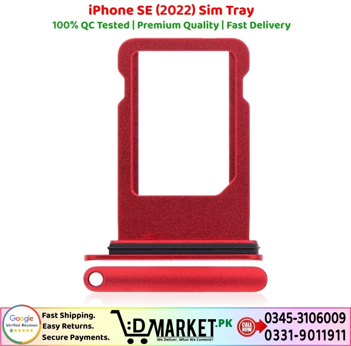 iPhone SE 2022 Sim Tray Price In Pakistan
