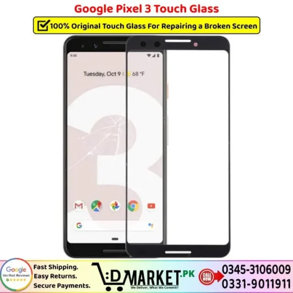 Google Pixel 3 Touch Glass Price In Pakistan