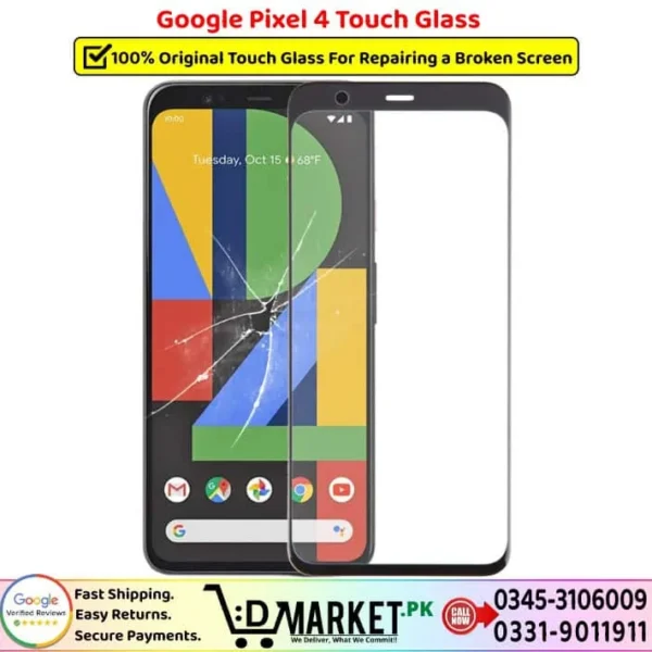 Google Pixel 4 Touch Glass Price In Pakistan