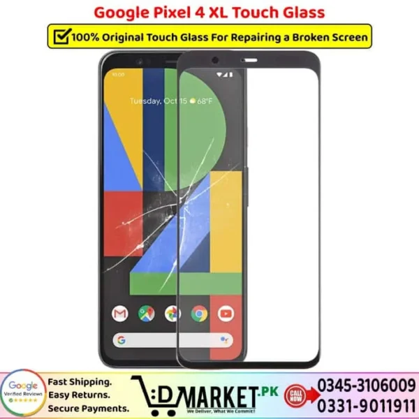 Google Pixel 4 XL Touch Glass Price In Pakistan