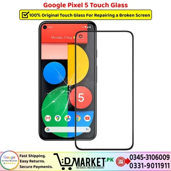 Google Pixel 5 Touch Glass Price In Pakistan