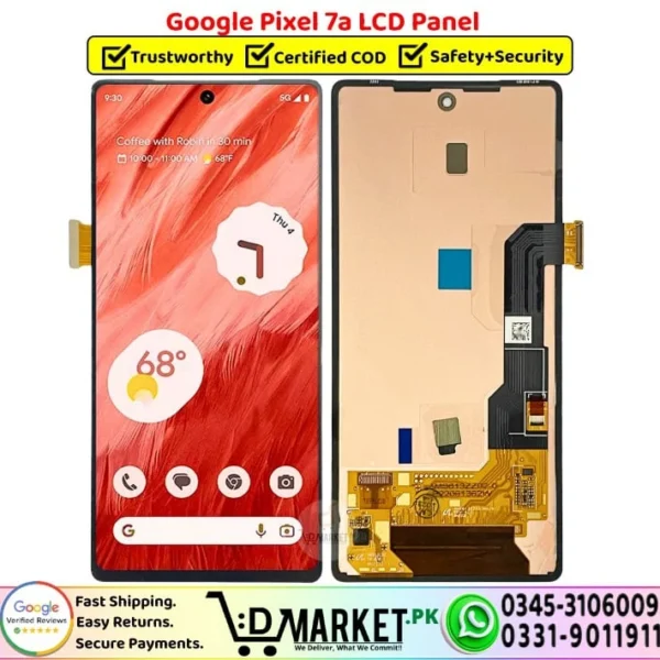 Google Pixel 7a LCD Panel Unit Screen Display - DMarket.Pk