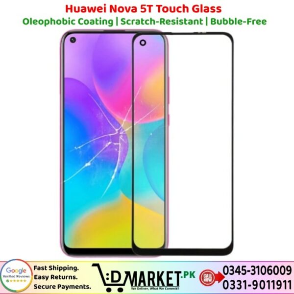 Huawei Nova 5T Touch Glass Price In Pakistan
