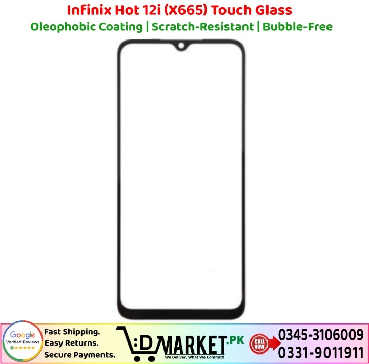 Infinix Hot 12i X665 Touch Glass Price In Pakistan