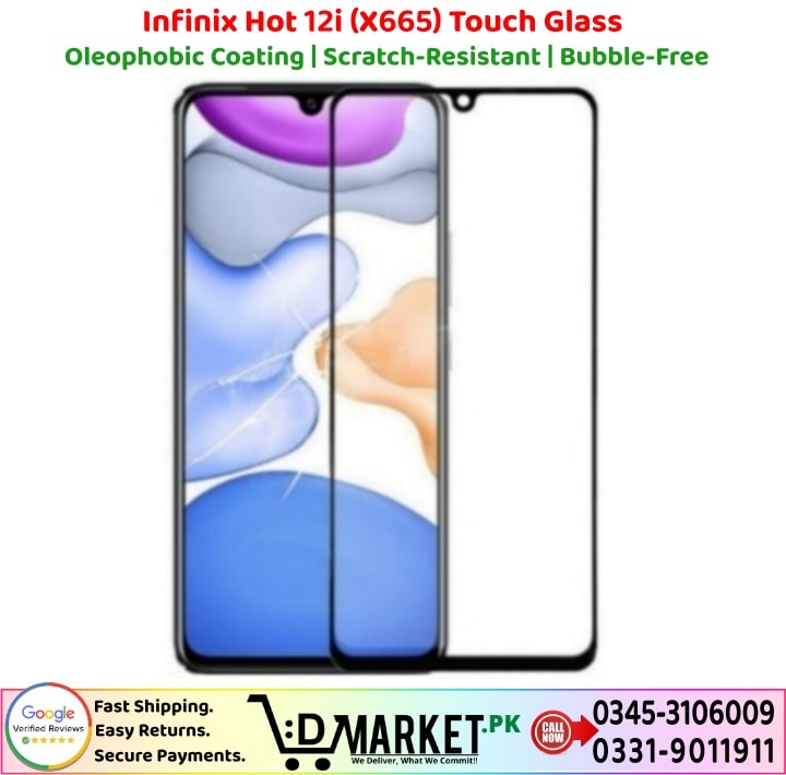 Infinix Hot 12i X665 Touch Glass Price In Pakistan