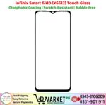 Infinix Smart 6 HD (X6512) Touch Glass Price In Pakistan