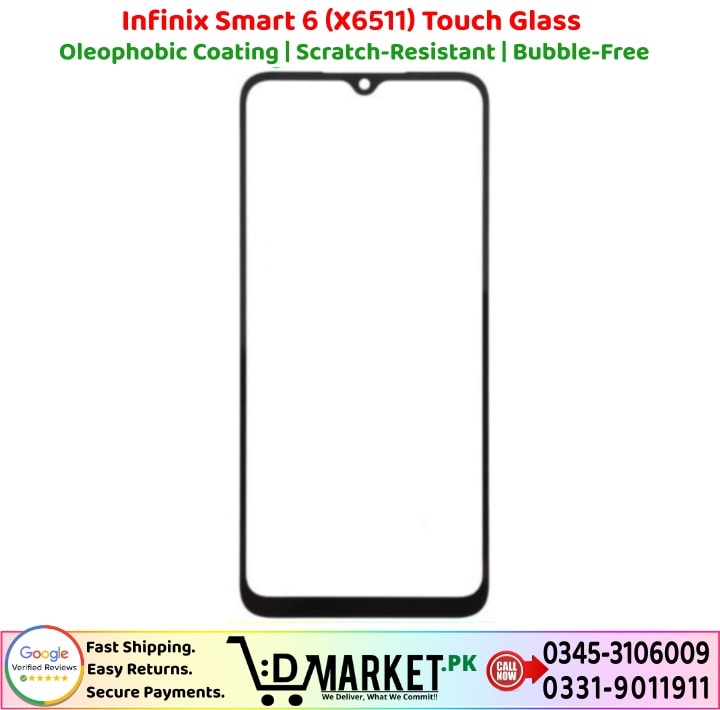 Infinix Smart 6 X6511 Touch Glass Price In Pakistan