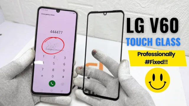 LG V60 Front Touch Glass Replacement Fixed With Professional Way @DMarketPK