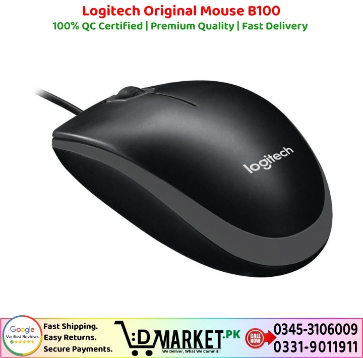 Logitech Original Mouse B100 Price In Pakistan