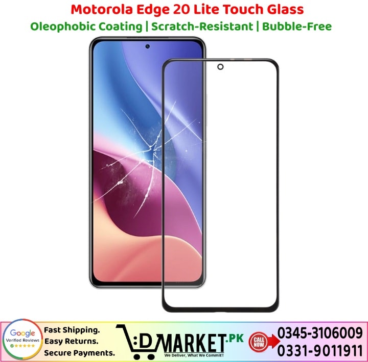 Motorola Edge 20 Lite Touch Glass Price In Pakistan