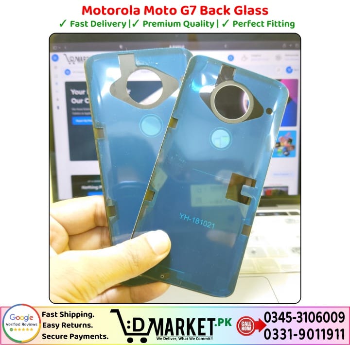 Motorola Moto G7 Back Glass Price In Pakistan