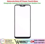 Motorola Moto G7 Power Touch Glass Price In Pakistan
