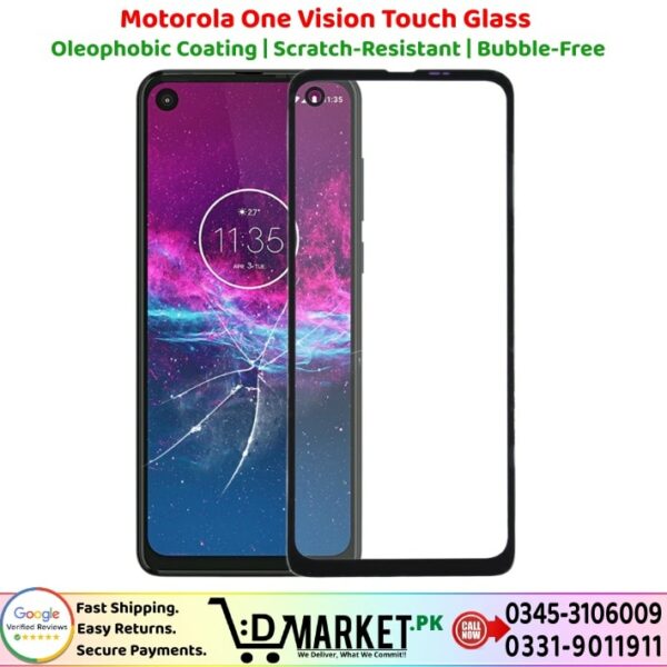 Motorola One Vision Touch Glass Price In Pakistan