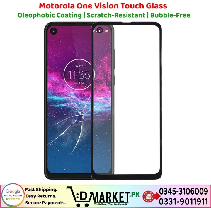 Motorola One Vision Touch Glass Price In Pakistan