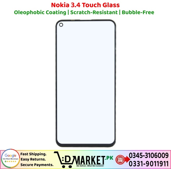 Nokia 3.4 Touch Glass Price In Pakistan