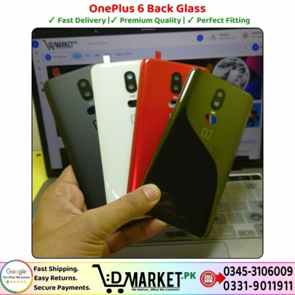OnePlus 6 Back Glass Price In Pakistan