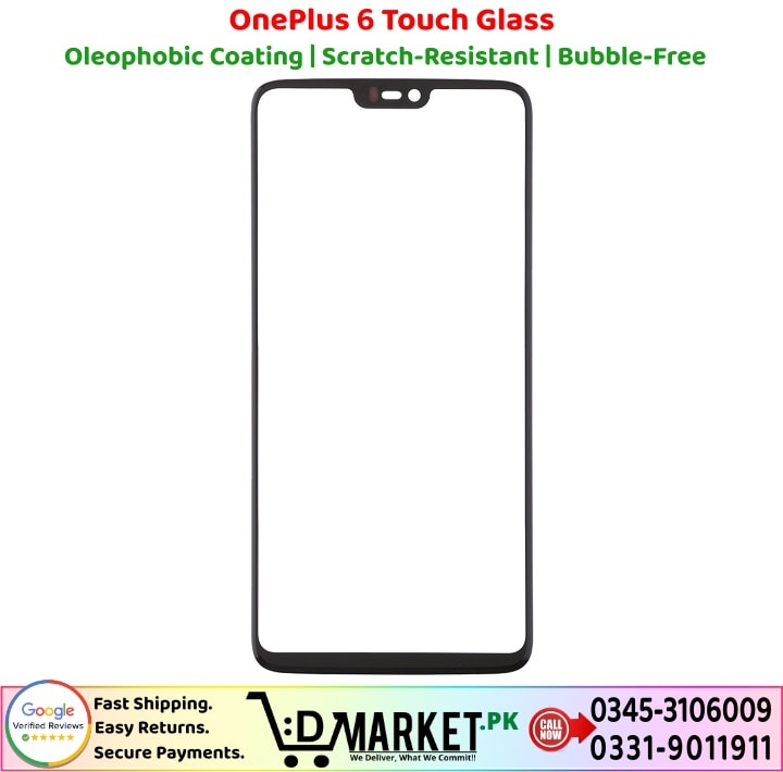 OnePlus 6 Touch Glass Price In Pakistan