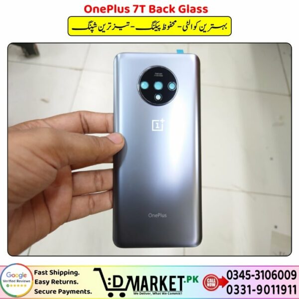 OnePlus 7T Back Glass Price In Pakistan