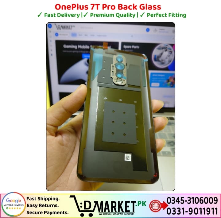 OnePlus 7T Pro Back Glass Price In Pakistan