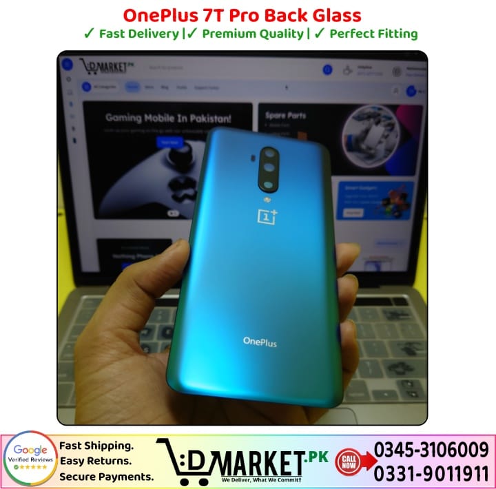 OnePlus 7T Pro Back Glass Price In Pakistan