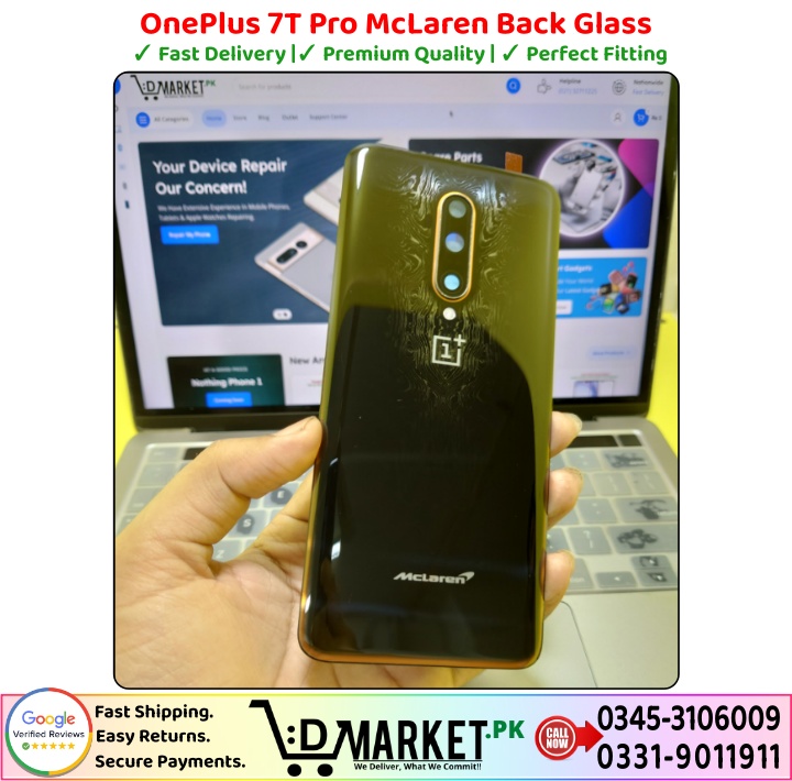 OnePlus 7T Pro McLaren Back Glass Price In Pakistan