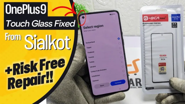 OnePlus 9 Touch Glass Replacement Fixed With Professional Way